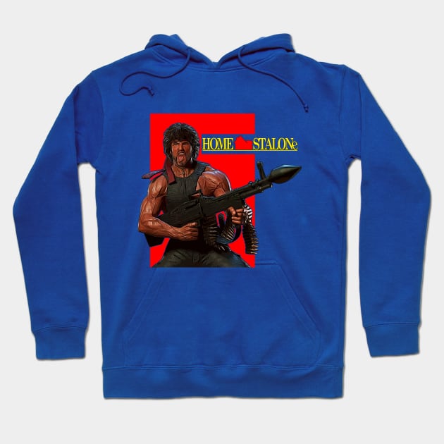 home stallone Hoodie by arxitrav